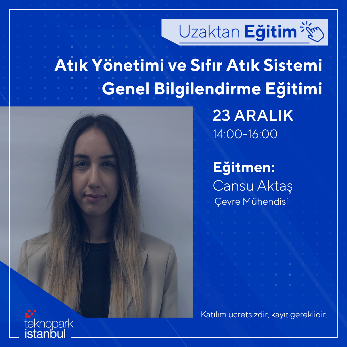 Atık Yönetimi ve Sıfır Atık Sistemi Genel Bilgilendirme Eğitimi