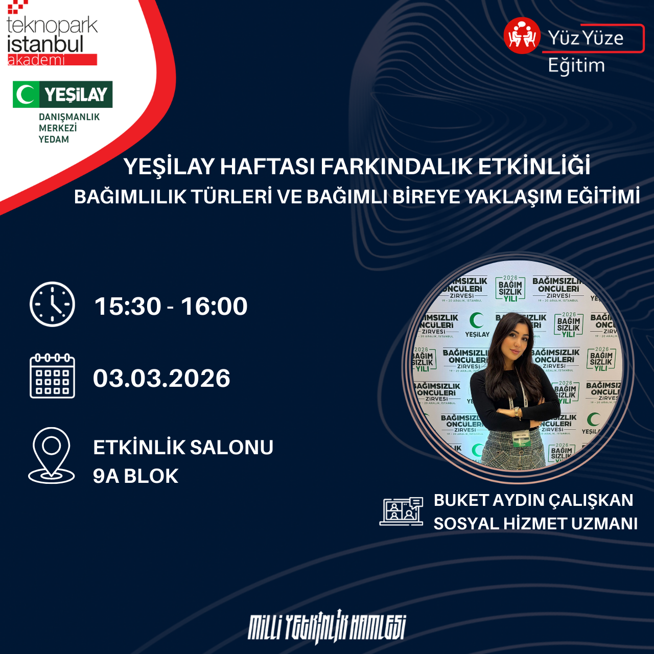 BAĞIMLILIK TÜRLERİ VE BAĞIMLI BİREYE YAKLAŞIM EĞİTİMİ