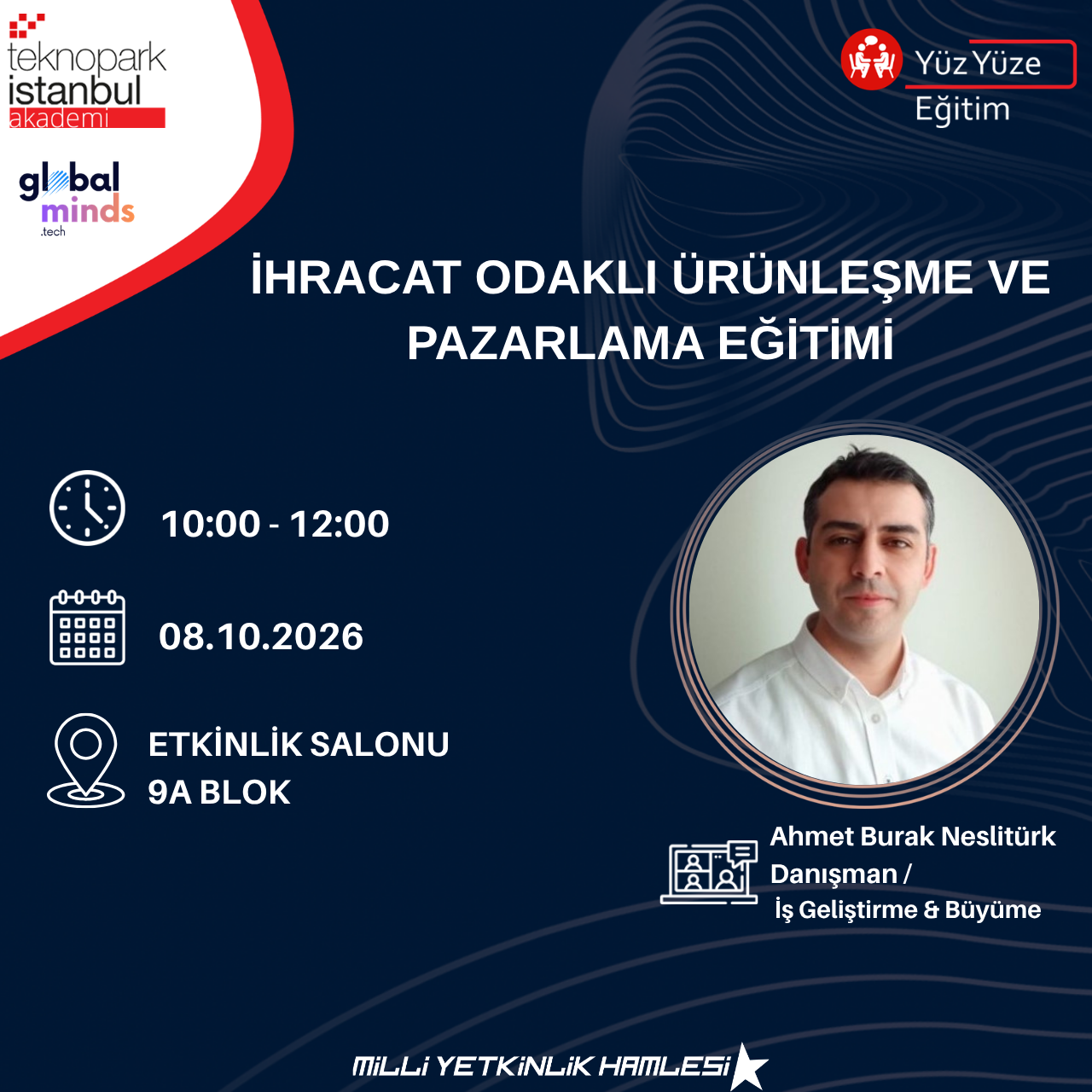 İHRACAT ODAKLI ÜRÜNLEŞME VE PAZARLAMA EĞİTİMİ
