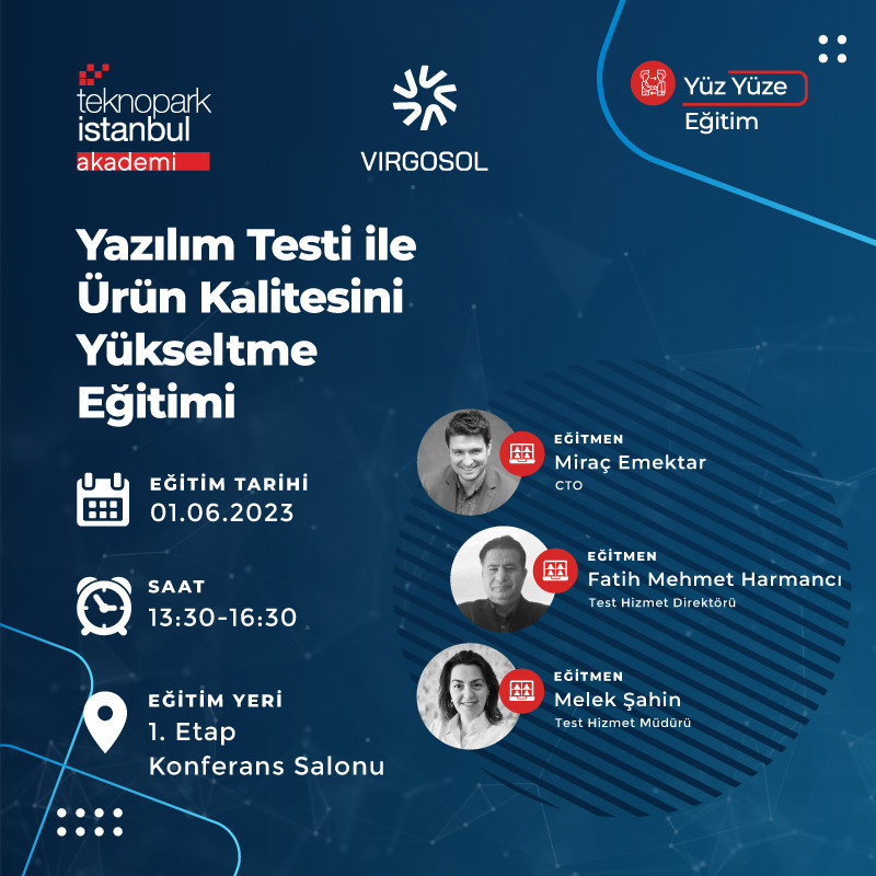 Yazılım Testi ile Ürün Kalitesini Yükseltme Eğitimi
