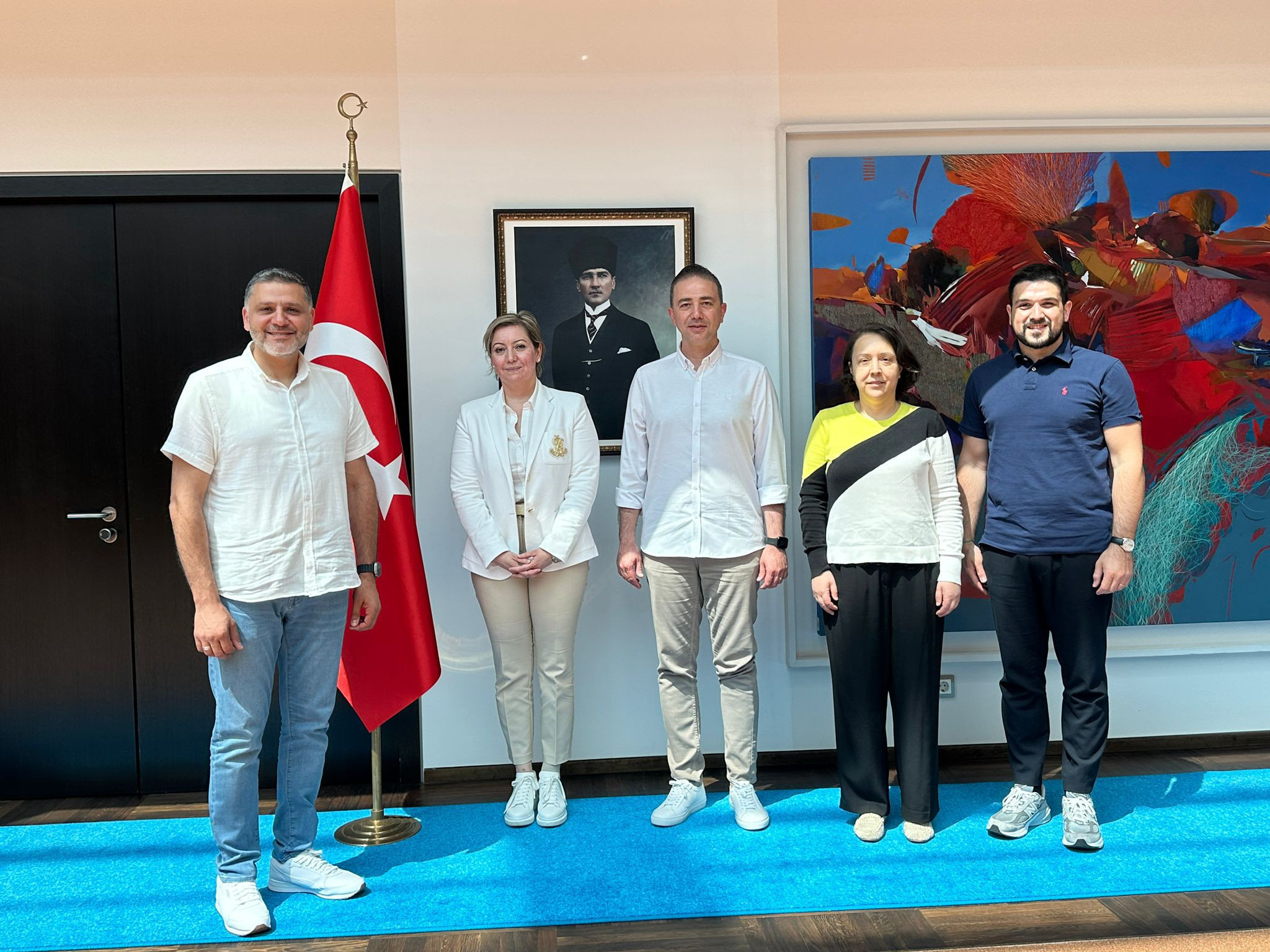 Teknopark İstanbul Yönetimi Berlin Büyük Elçiliğini Ziyaret Etti