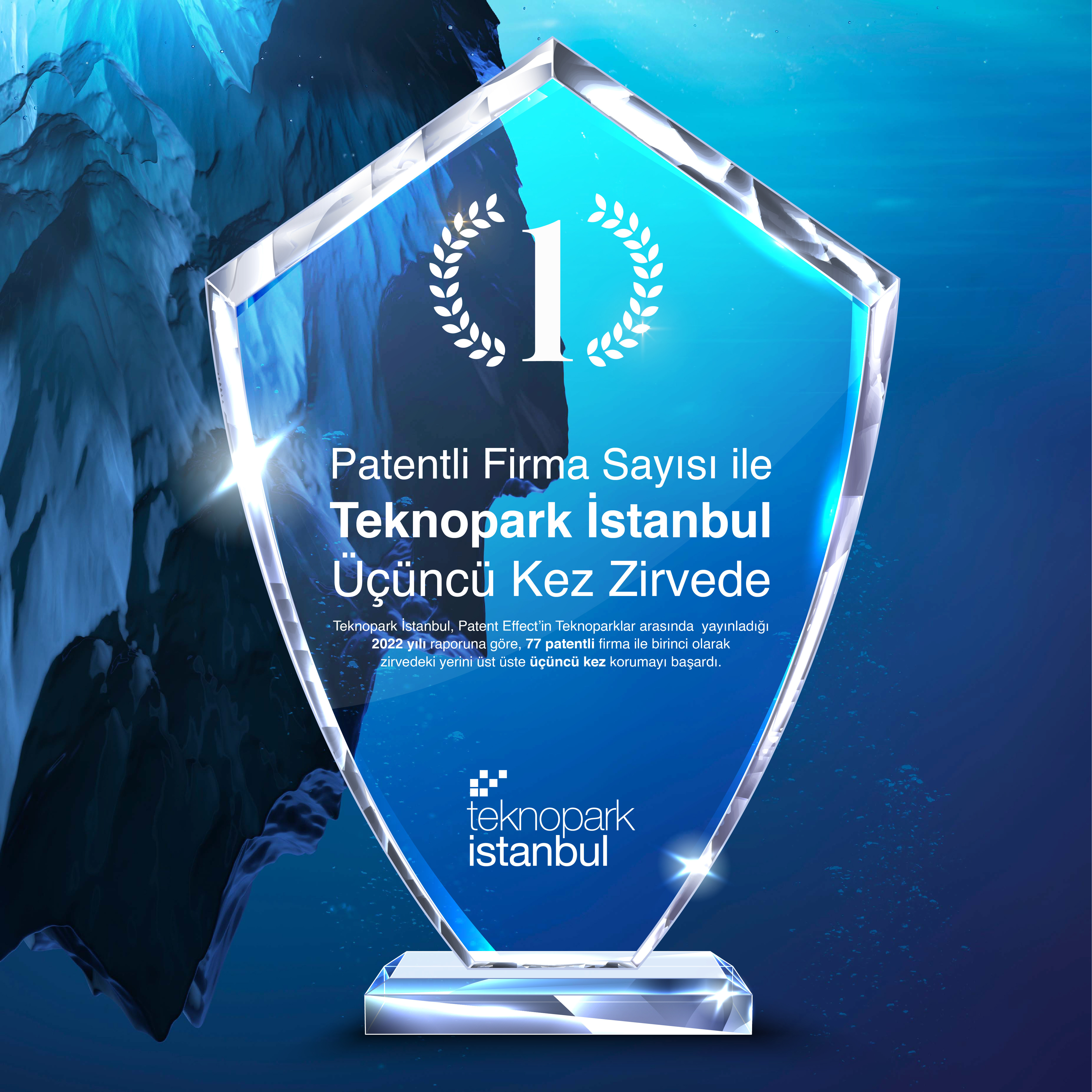 Teknopark İstanbul, Türkiye'de En Fazla Patentli Firması ile Üçüncü Kez Birinci Oldu