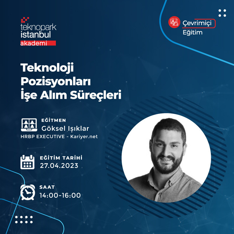 Teknoloji Pozisyonları İşe Alım Süreçleri Eğitimi