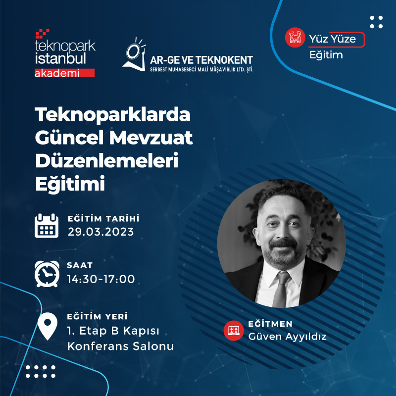 Teknoparklarda Güncel Mevzuat Düzenlemeleri Eğitimi