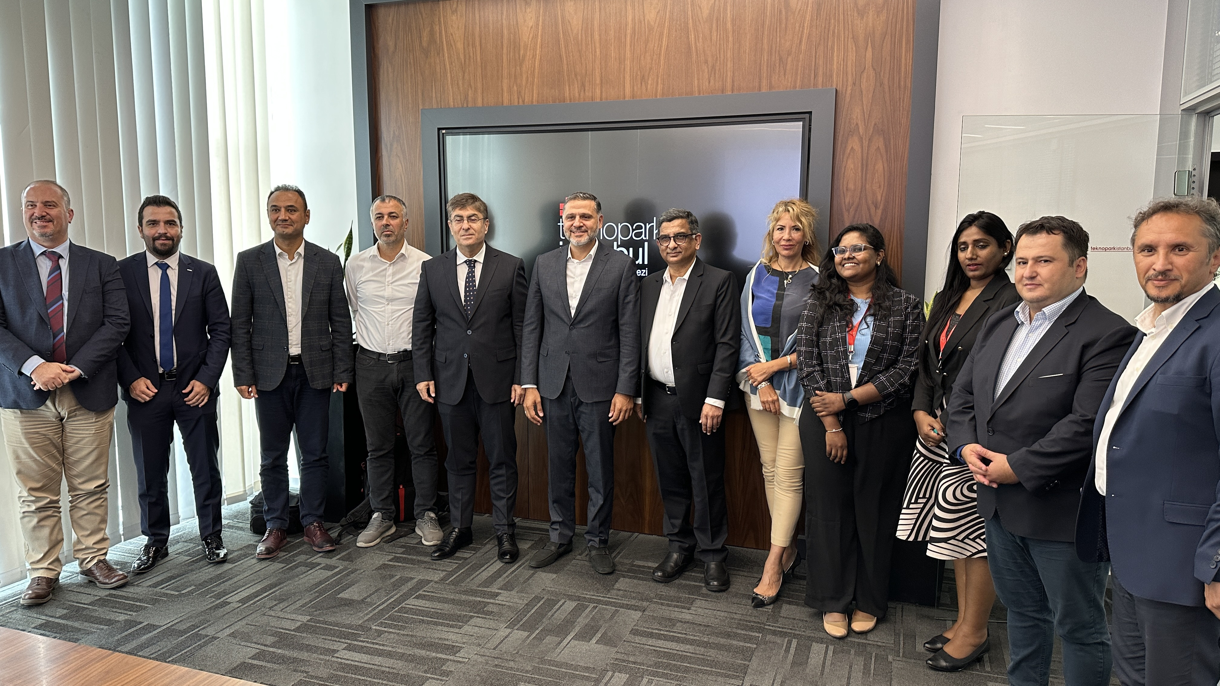Hindistan T-Hub ve İstanbul Gedik Üniversitesi Heyetleri Teknopark İstanbul'u Ziyaret Etti