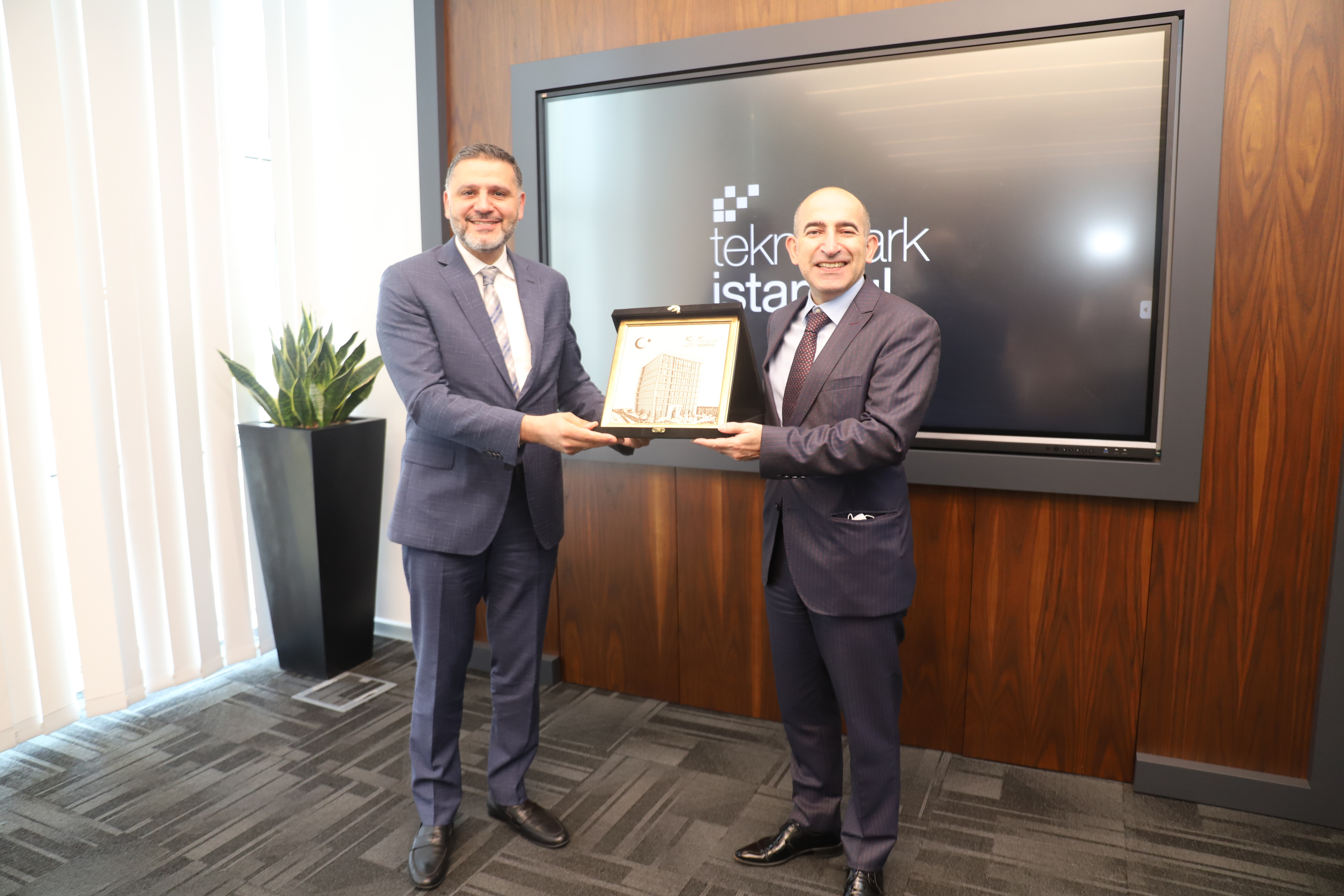 Boğaziçi Üniversitesi Rektörü Prof. Dr. Melih Bulu Teknopark İstanbul'u Ziyaret Etti