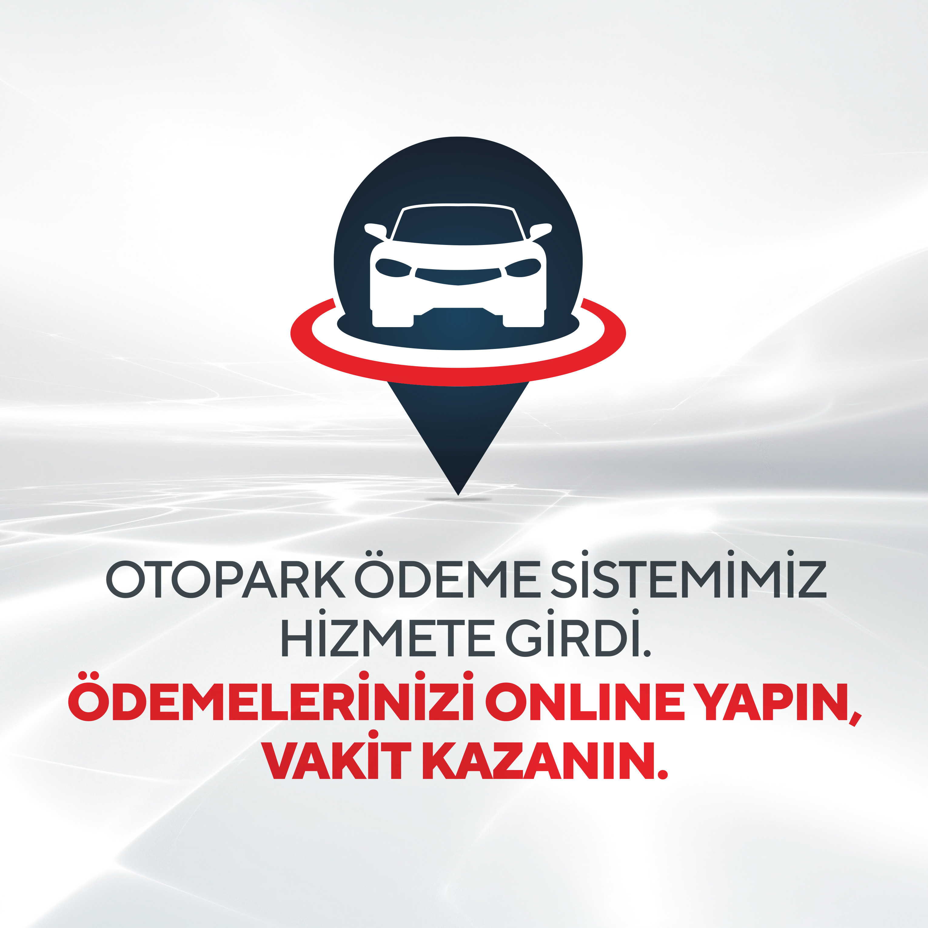 Online Otopark Ödeme Sistemimiz Hizmete Girdi