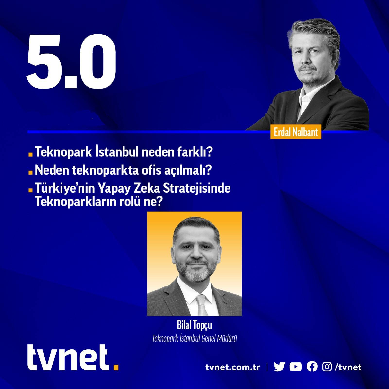 Genel Müdürümüz Bilal Topçu  Tvnet'e Konuk Oldu