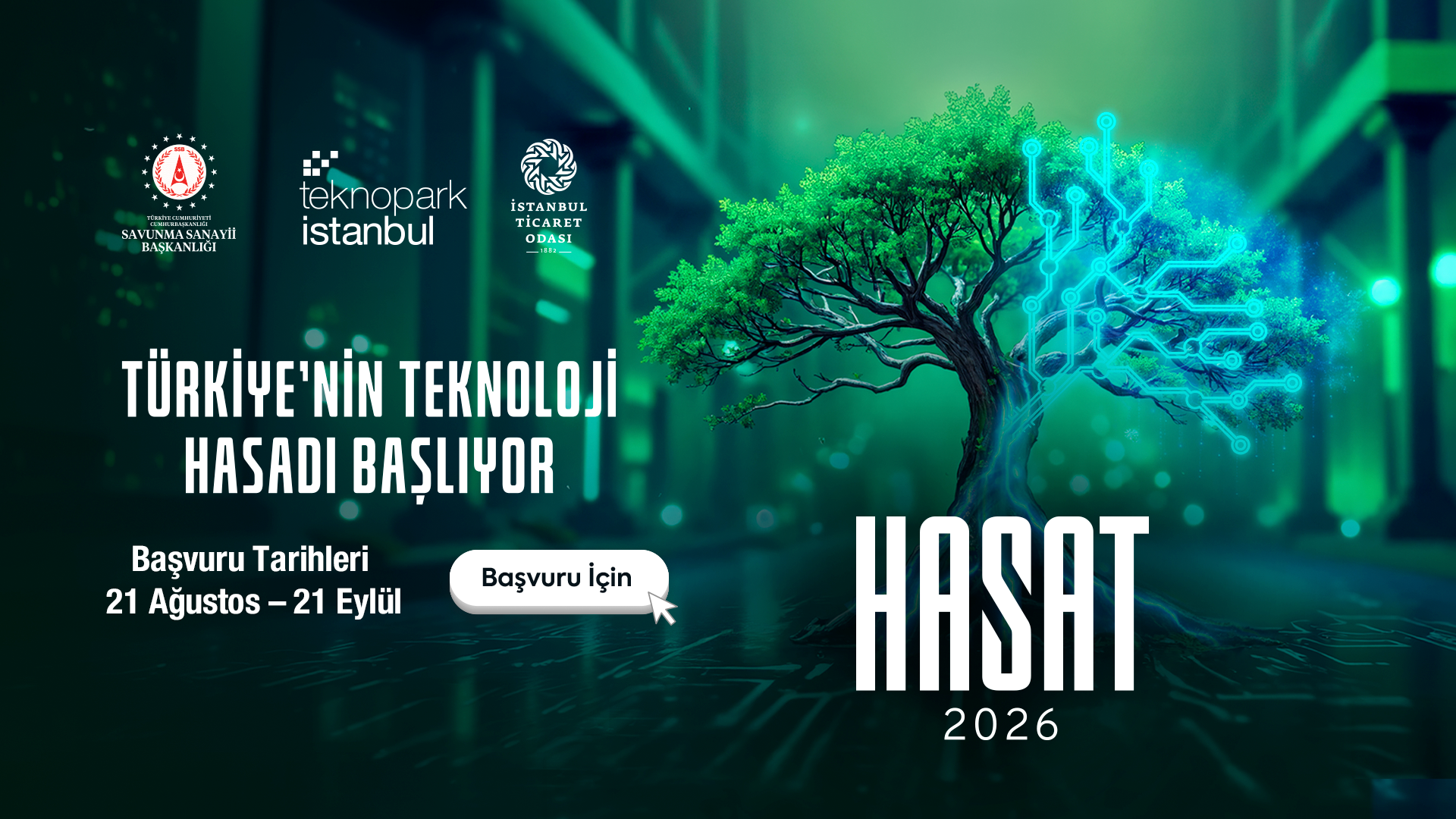 Teknopark İstanbul Hasat 2026 duyuru görseli