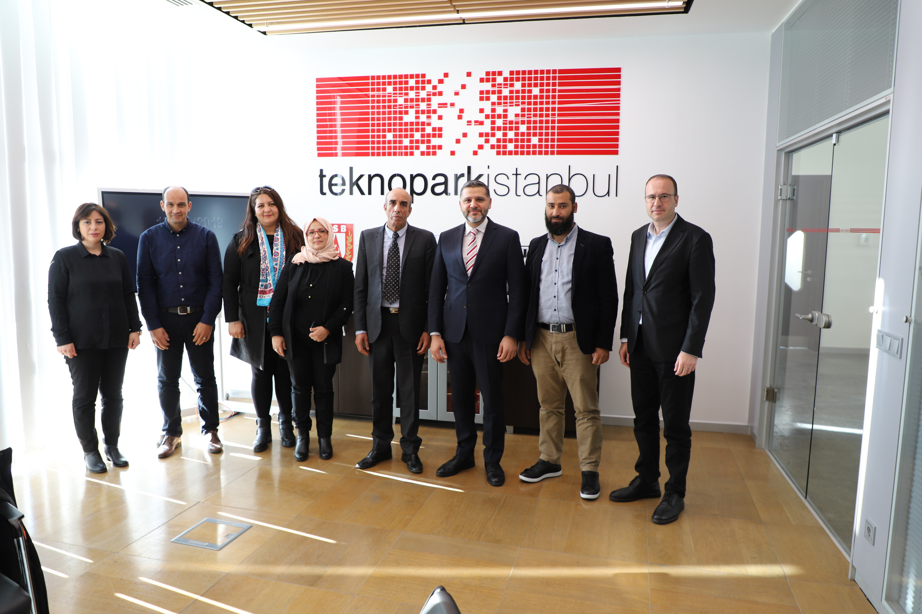 El Gazala Teknopark ile Firmalarımız Arasında Görüşmeler Gerçekleştirildi