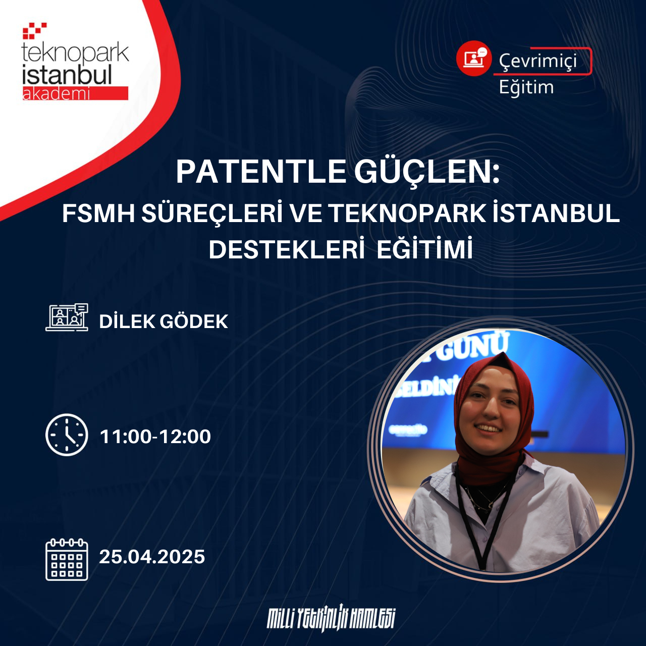 Teknopark İstanbul’da Fikri Mülkiyet Hakları Süreçleri ve Destekleri Eğitimi