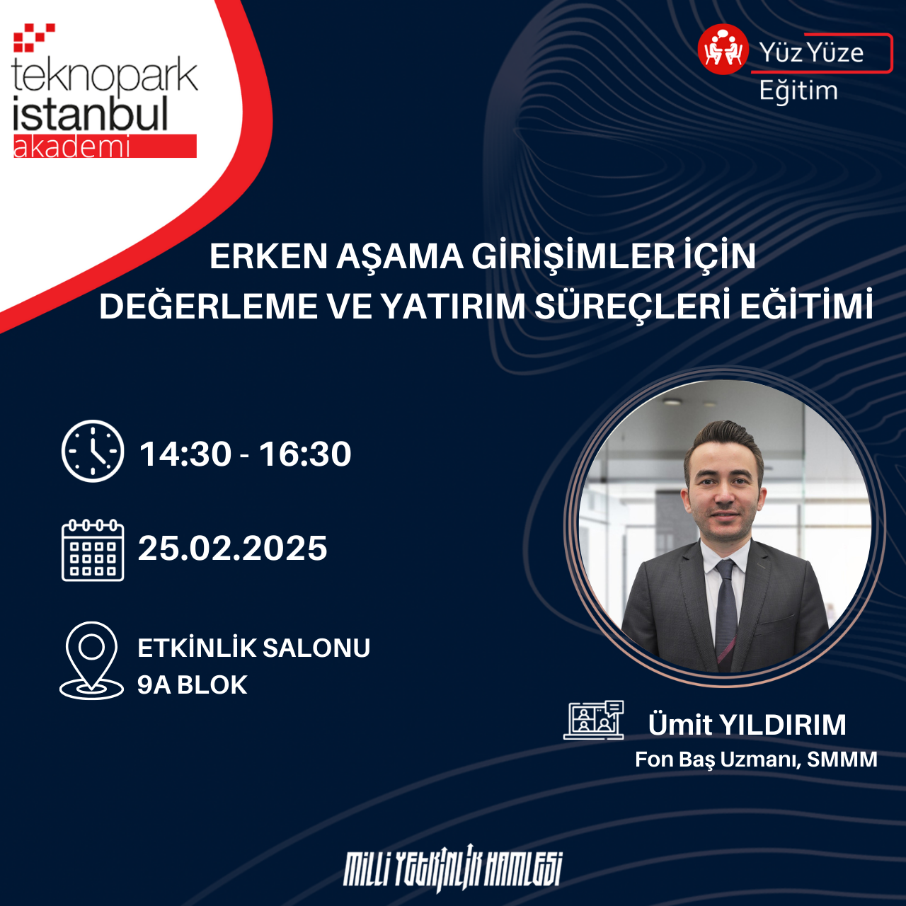 Erken Aşama Girişimler İçin Değerleme ve Yatırım Süreçleri Eğitimi