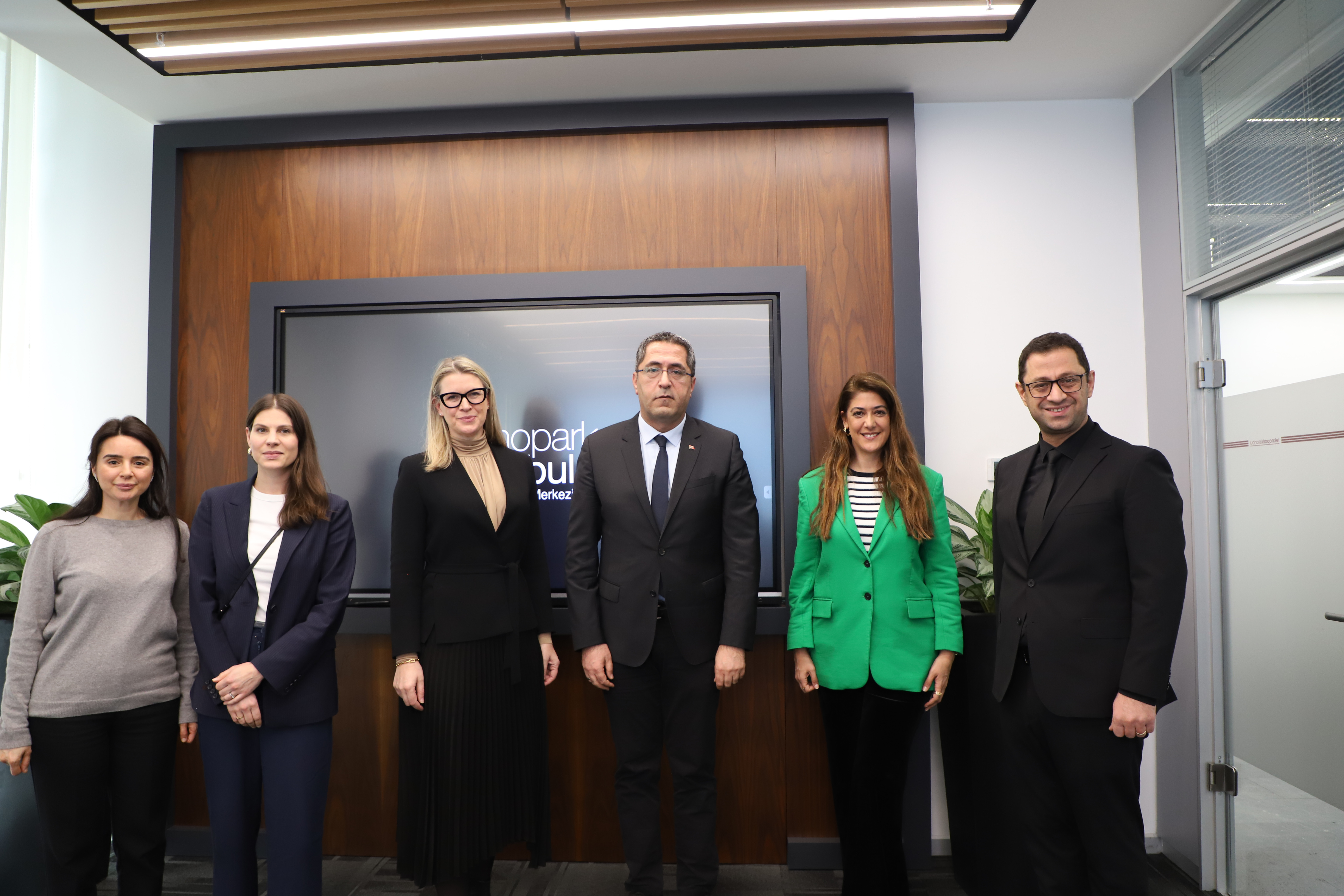 İsveç Başkonsolosu Johanna Strömquist'in Teknopark İstanbul Ziyareti