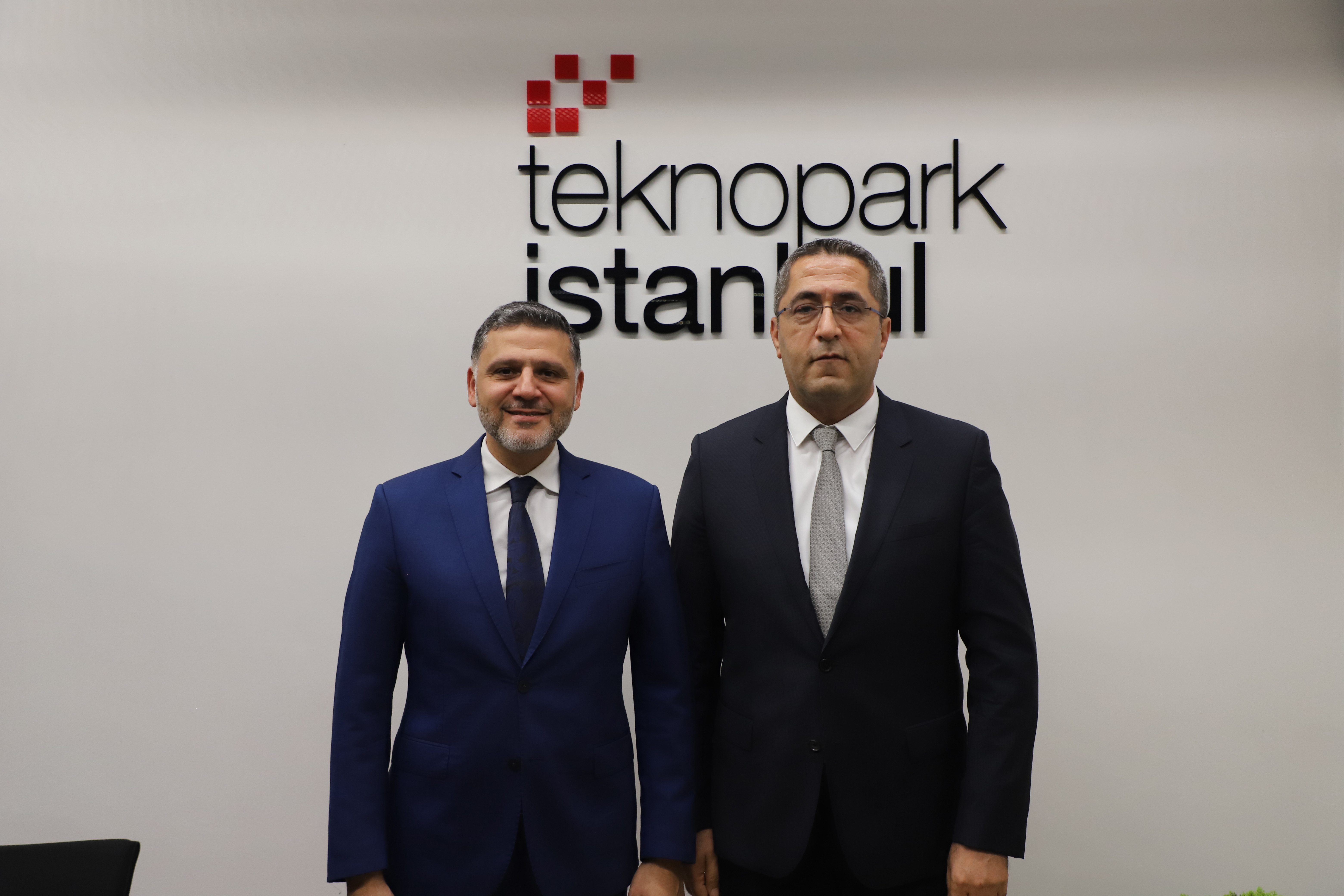 TSKGV Genel Müdürü Bilal Topçu’nun Teknopark İstanbul Genel Müdürü M. Fatih Özsoy’u Ziyareti