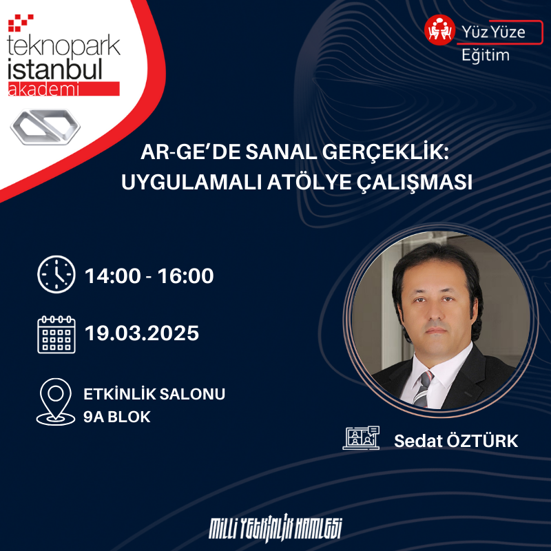 AR-GE’de Sanal Gerçeklik: Uygulamalı Atölye Çalışması