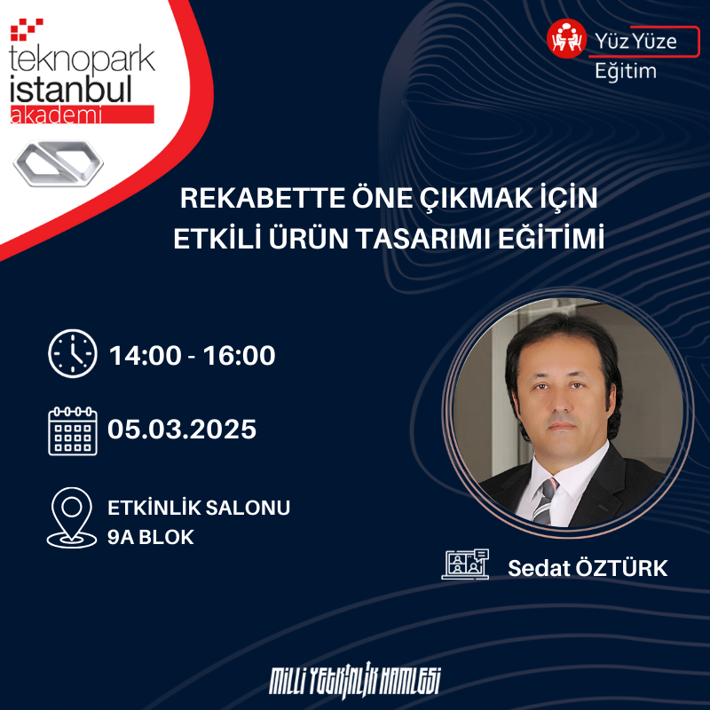 Rekabette Öne Çıkmak İçin Etkili Ürün Tasarımı Eğitimi