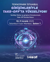 Teknopark İstanbul Kuluçka, Take Off Girişim Zirvesi’ne Katılıyor!