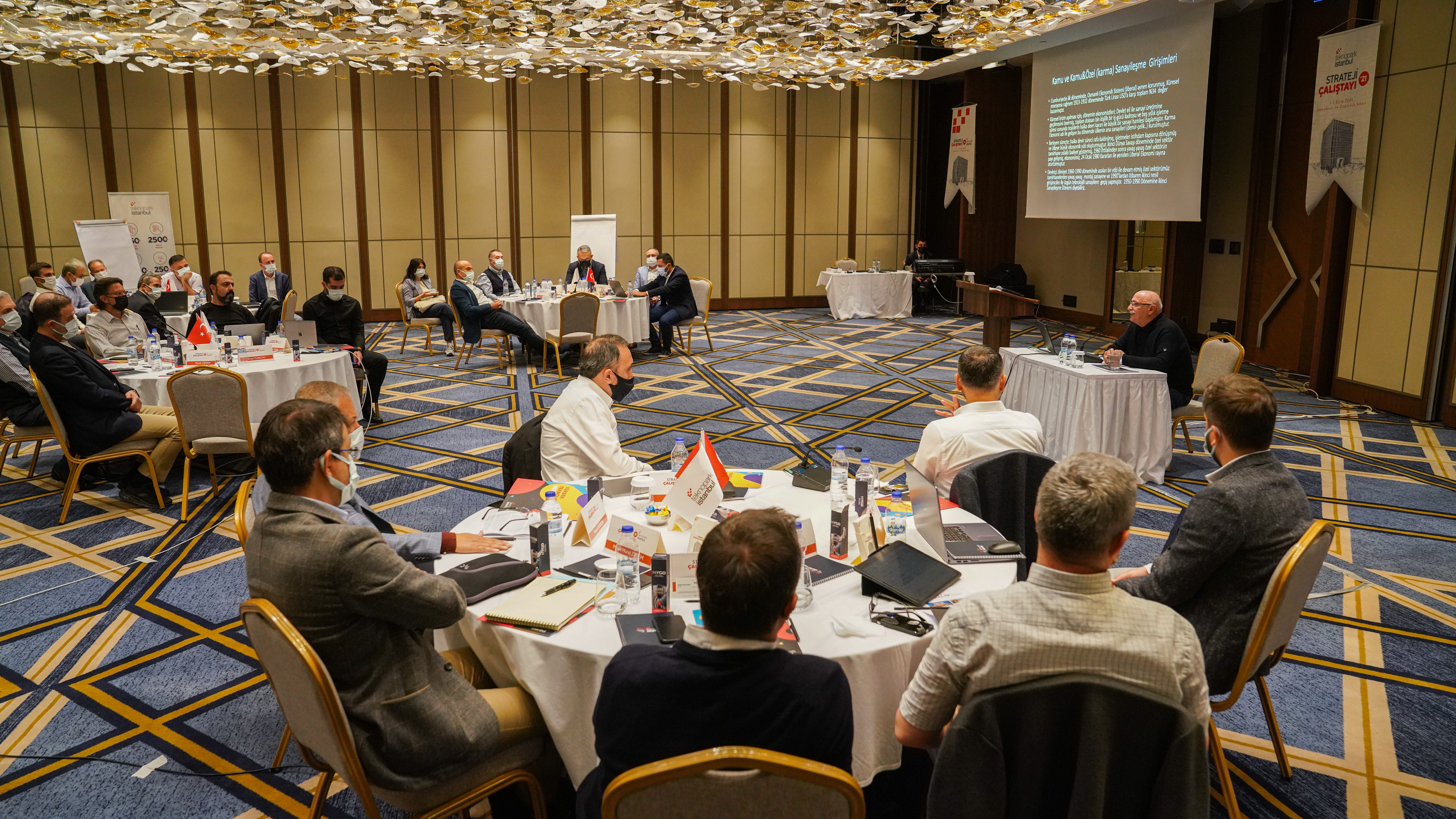 Teknopark İstanbul Strateji Çalıştayı 1-3 Ekim 2021 tarihleri arasında Demokrasi ve Özgürlük Adası'nda gerçekleşti.