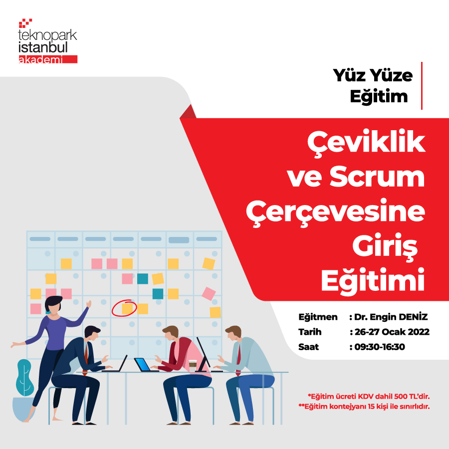 Çeviklik ve Scrum Çerçevesine Giriş Eğitimi