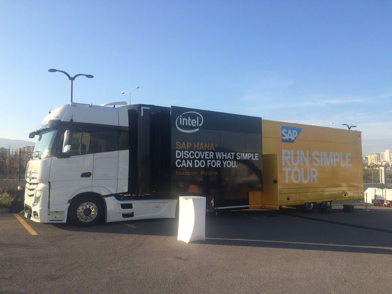 SAP Teknoloji TIR'ı Yerleşkemizde