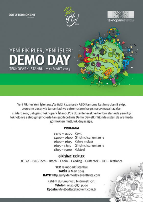 YFYİ Demo Day Teknopark İstanbul'da