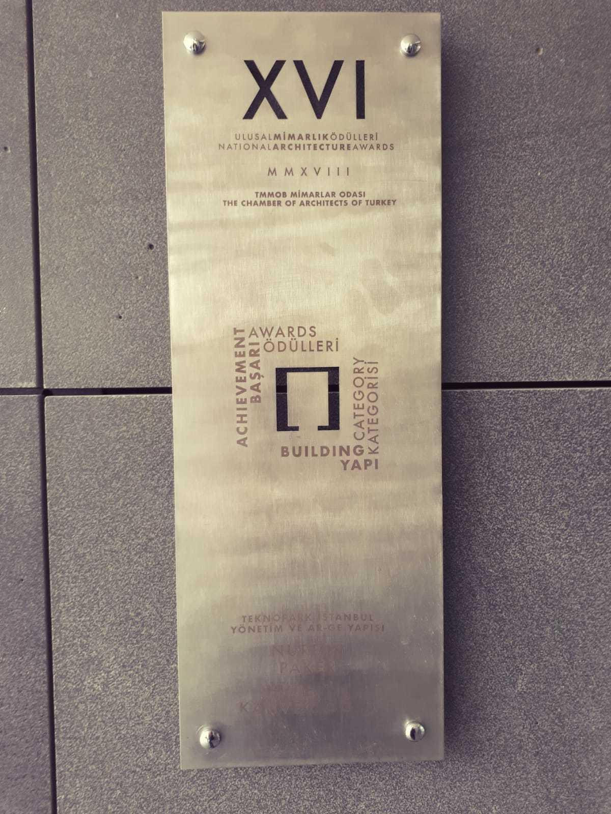 Teknopark İstanbul 2. Etap Binalarına Ulusal Mimarlık Ödülü!