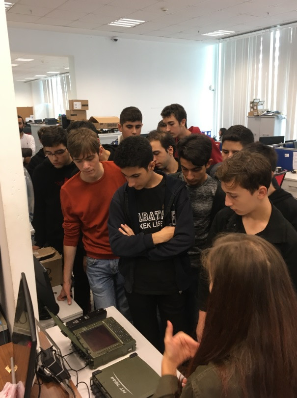 Tekno Tur Kapsamında Kabataş Erkek Lisesi Öğrencileri Yerleşkemizi Ziyaret Etti