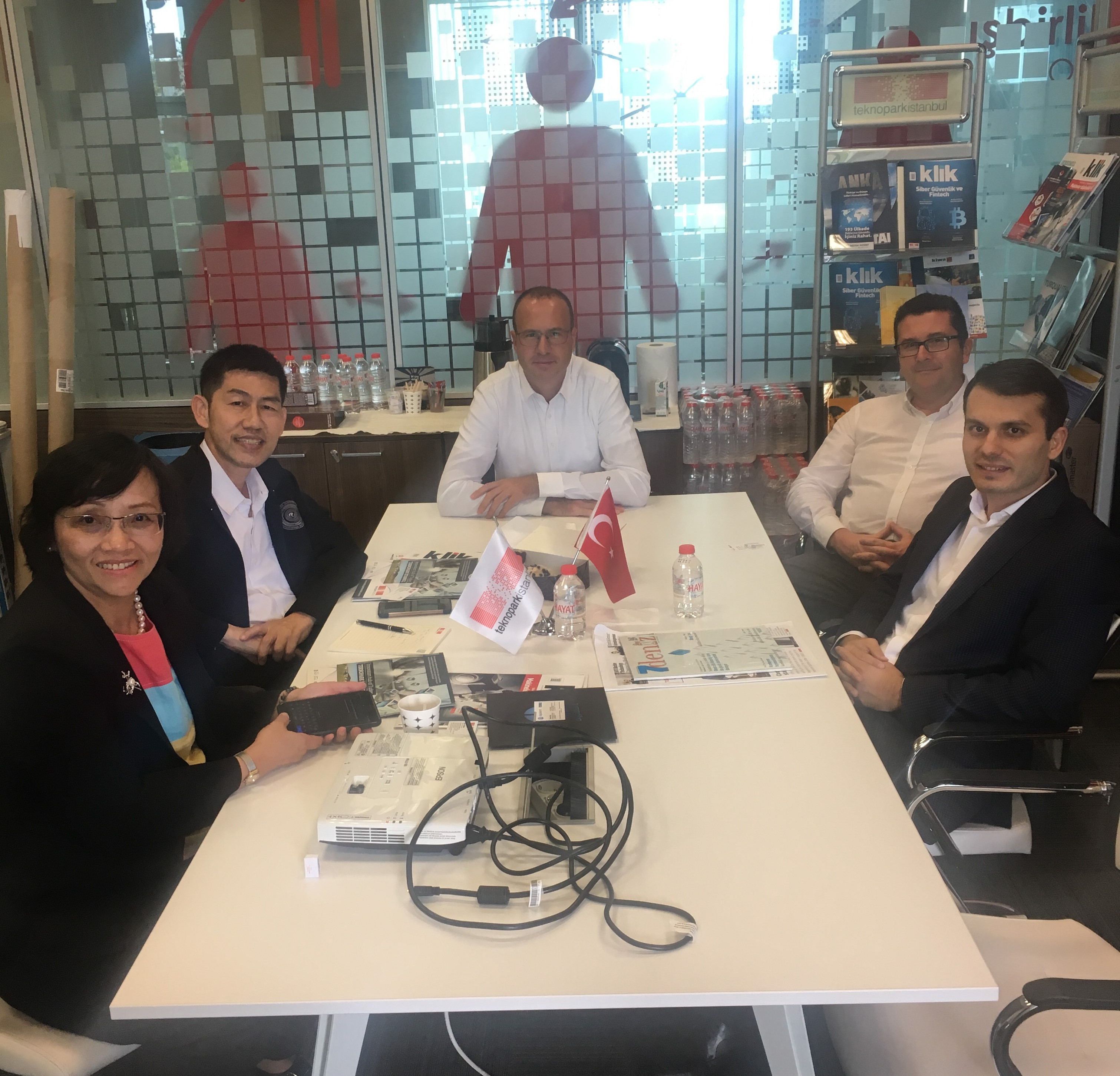 Tayland Bilim Parkı Heyeti Teknopark İstanbul'u Ziyaret Etti