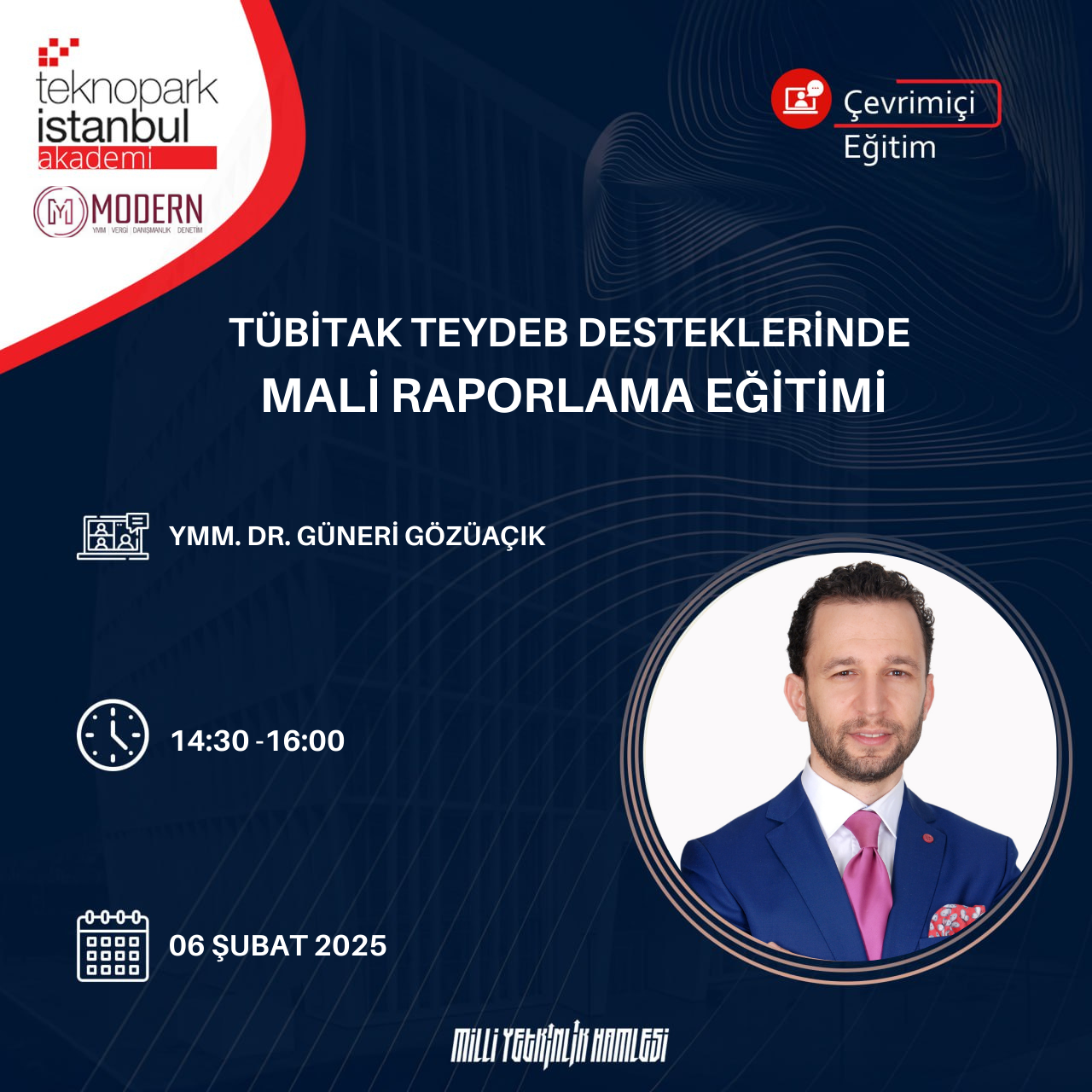 TÜBİTAK TEYDEB Desteklerinde Mali Raporlama Eğitimi