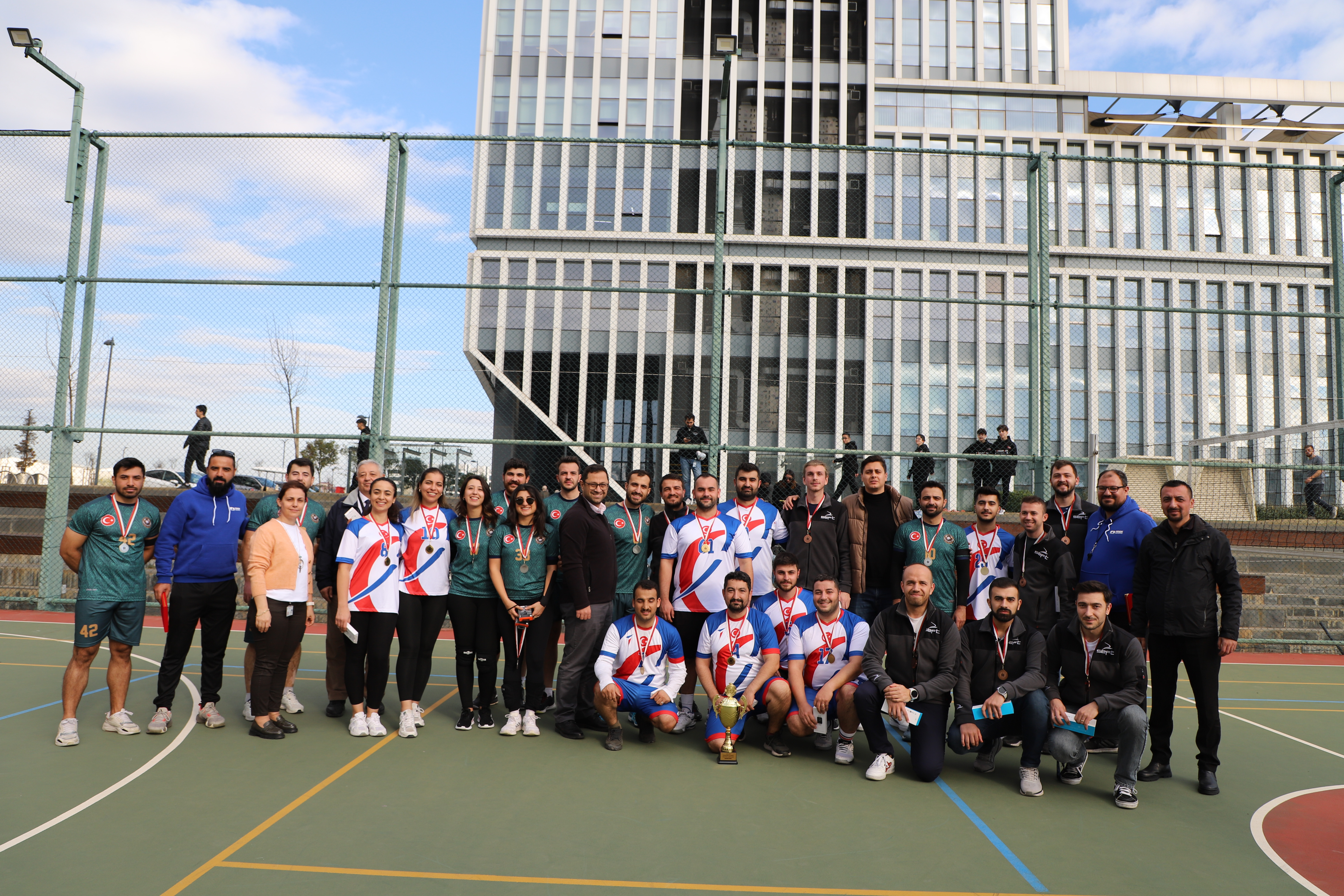 Teknopark İstanbul’da Voleybol Turnuvası Kazananı Belli Oldu