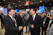 As part of IDEF 2025, the "Cube Hangar Pro Signing Ceremony" was held at the TAI booth, with participation from Teknopark Istanbul General Manager Prof. Dr. Abdurrahman Akyol and TAI General Manager Dr. Mehmet Demiroğlu. img-4