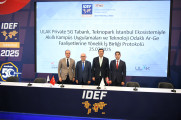 As part of IDEF2025, a significant collaboration protocol was signed with the participation of Teknopark Istanbul General Manager Prof. Dr. Abdurrahman Akyol and ULAK Communications General Manager Dr. Ragıp Ruşen Kömürcü. img-5