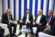 As part of IDEF 2025, Teknopark Istanbul General Manager Prof. Dr. Abdurrahman Akyol met with Abramak General Manager Mr. Salim Akyol and visited the Abramak stand. img-2