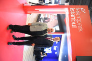 Ms. Fikriye Balcı, President of the Balcı Foundation, the founding foundation of Istanbul Rumeli University, visited the Teknopark Istanbul stand at the IDEF2025 fair. img-1