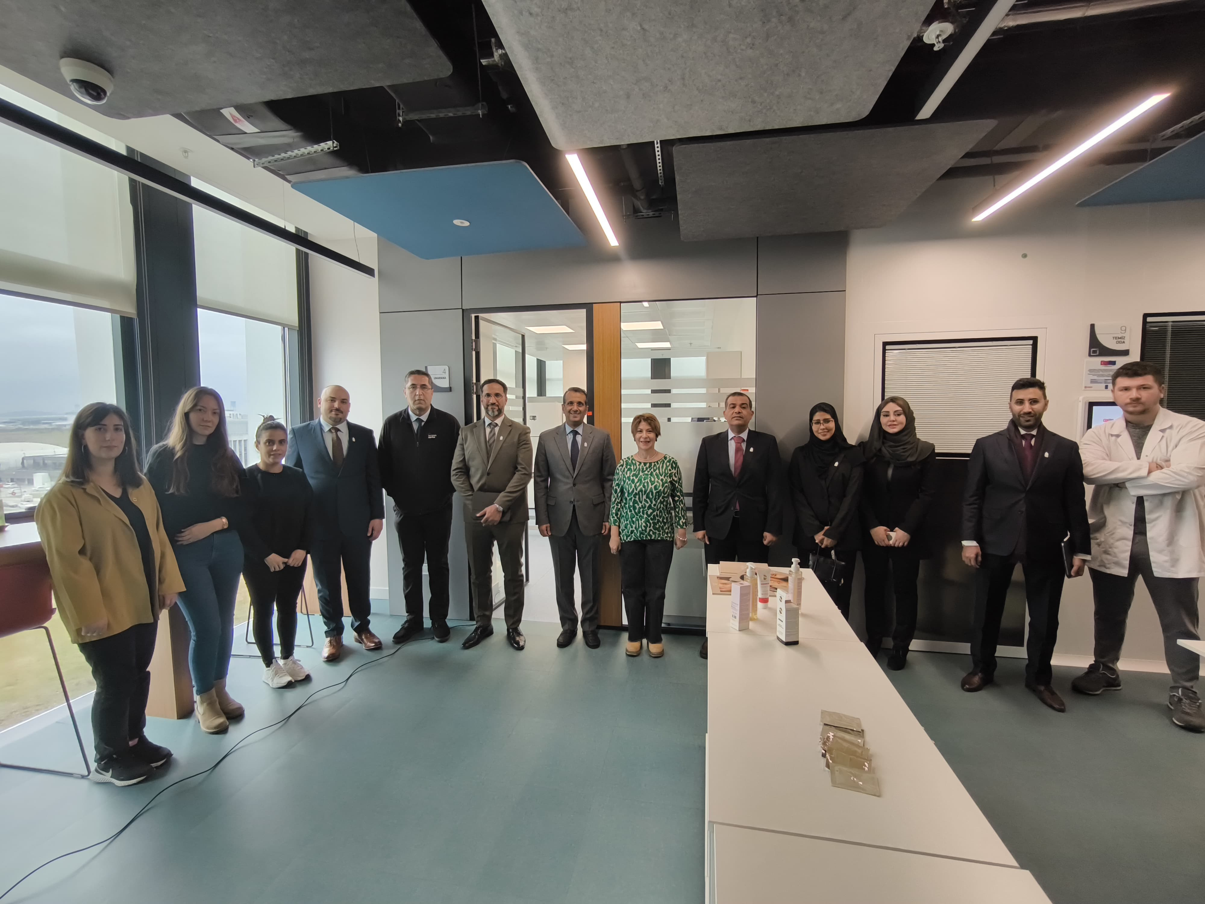 Suudi Sanayi Şehirleri ve Teknoloji Bölgeleri Kurumu Teknopark İstanbul'u Ziyareti