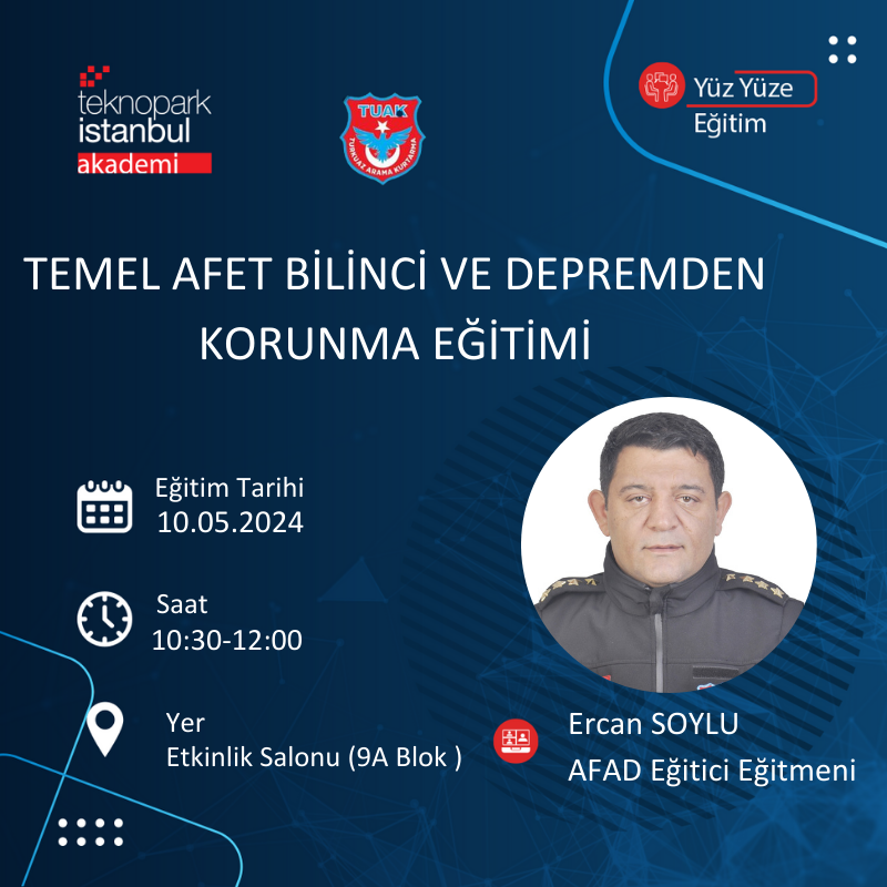 Temel Afet Bilinci ve Depremden Korunma Eğitimi