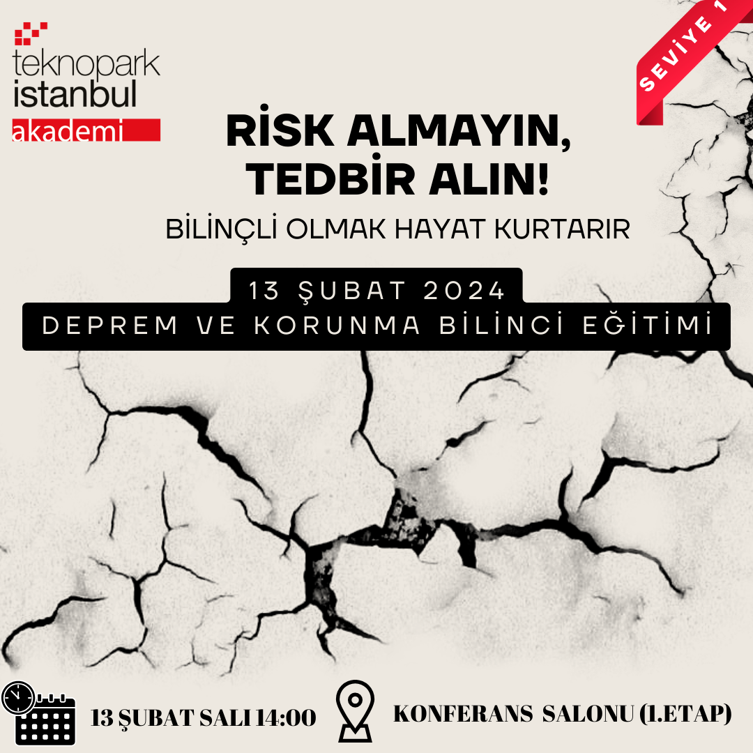 Deprem ve Korunma Bilinci Seviye 1 Eğitimi