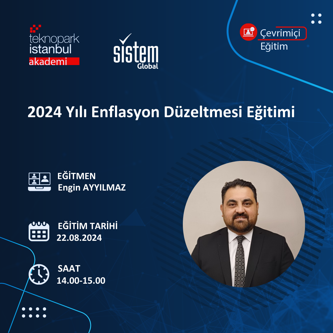2024 Yılı Enflasyon Düzeltmesi Eğitimi